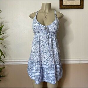 Hollister Women’s Floral Babydoll Mini Dress